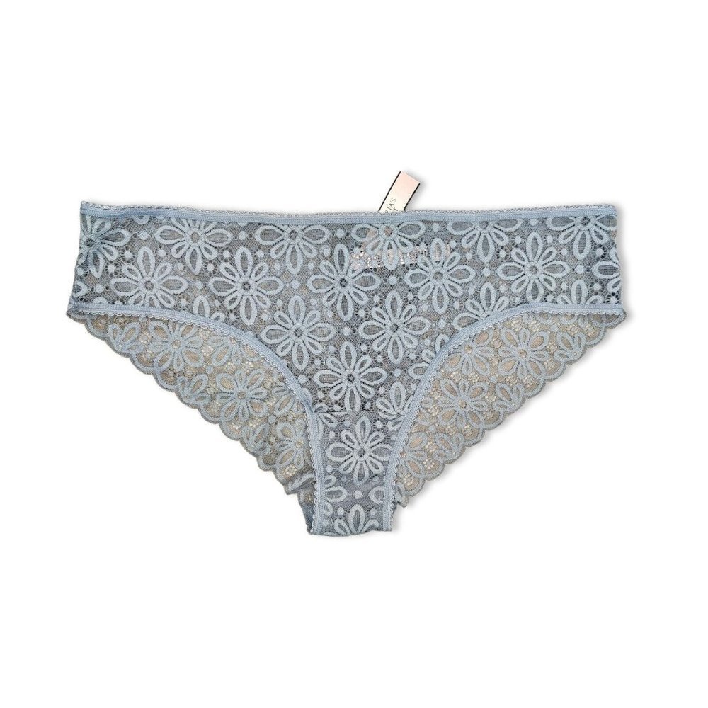 Victoria's Secret Cheeky Panty Bikini Lace XL Gray